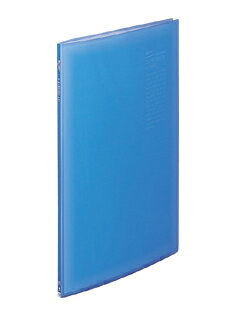 リクエスト　透明クリヤーブック Ａ３Ｌ・Ｓ型 ブルー リヒトラブ G3133-8ﾌﾞﾙｰ（10セット）