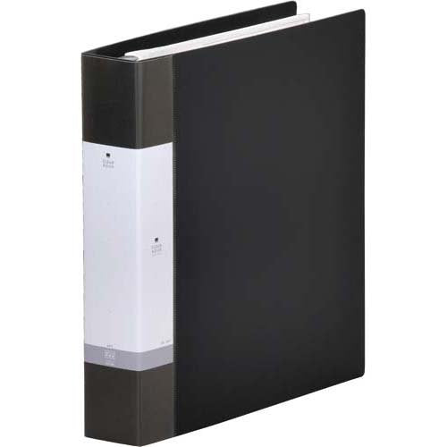 リヒトラブ クリヤーブック交換式 G3806-24 A4 黒（10セット）