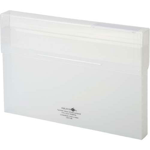 リヒトラブ コングレスケース A4薄型 乳白 A5035-1（10セット）