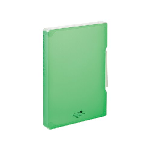 リヒトラブ ファイルケー アクアドロップスス A5029-6 黄緑（10セット）