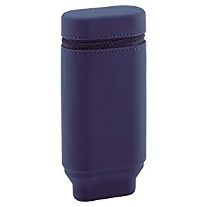 リヒトラブ スタンドペンケース オーバルタイプ A7694-11 ネイビー（10セット）