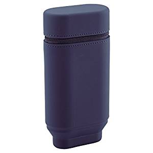 リヒトラブ スタンドペンケース オーバルタイプ L A7695-11 ネイビー（10セット）