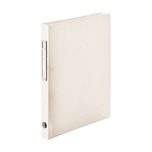 リヒトラブ リングファイル ツイストリング noie-style A4S 2穴 ホワイト F7681-0（10セット）