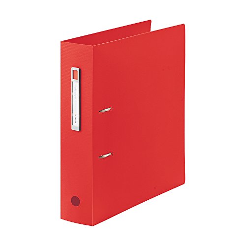 リヒトラブ AZファイル noie-style A4S 2穴 レッド F7687-3（10セット）