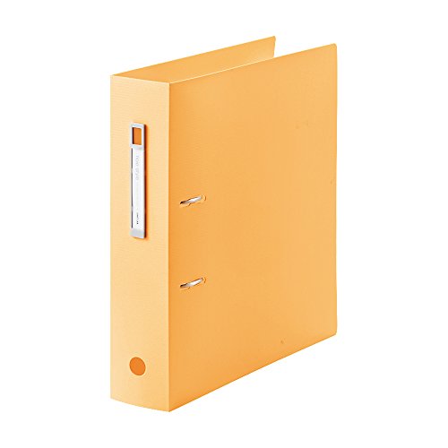 リヒトラブ AZファイル noie-style A4S 2穴 オレンジ F7687-4（10セット）