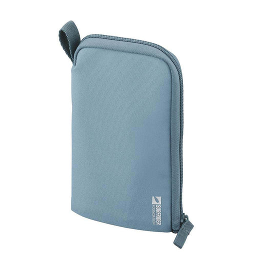 リヒトラブ スタンドペンポーチサーフブルー A-3201-14　4903419847593（10セット）