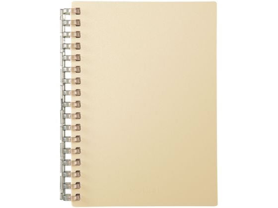 リヒトラブ オープンリングノートＡ６Ｍイエロー N-2671-5　4903419360122（10セット）