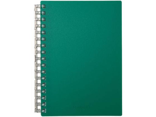 リヒトラブ オープンリングノートＡ６Ｄグリーン N-2671-7　4903419360139（10セット）