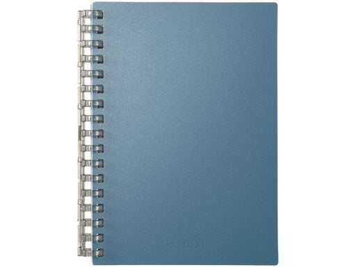 リヒトラブ オープンリングノートＡ６Ｓブルー N-2671-11　4903419360146（10セット）