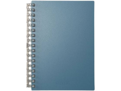 リヒトラブ オープンリングノートＡ６Ｓブルー N-2671-11　4903419360146