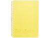 リヒトラブ オープンリングノートＢ６イエロー N-2723-5　4903419360542（10セット）
