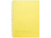 リヒトラブ オープンリングノートＡ５イエロー N-2724-5　4903419360603（10セット）