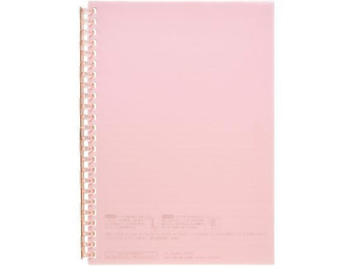 リヒトラブ オープンリングノートＡ５ピンク N-2724-12　4903419360658（10セット）