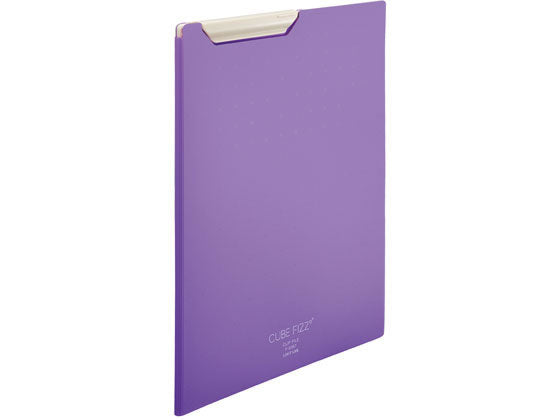 リヒトラブ クリツプフアイル　Ａ４パープル F-6067-10（10セット）