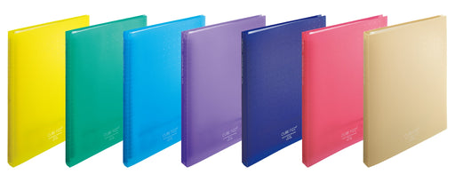 CUBE FIZZ クリヤーブック＜ポケット交換タイプ＞ブルー N-7016-8 リヒトラブ 4903419336349（10セット）