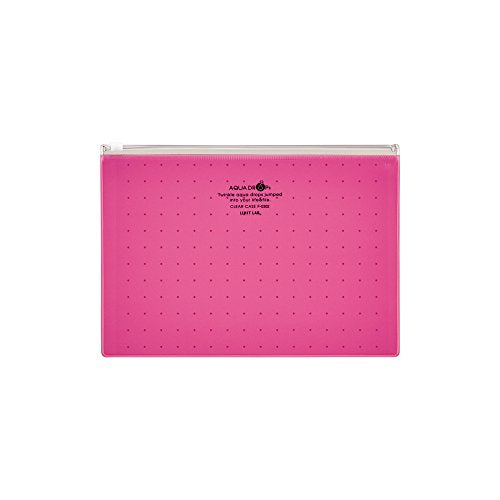 リヒトラブ アクアドロップス クリヤーケース A5 赤 F5302-3（10セット）