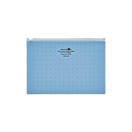 リヒトラブ アクアドロップス クリヤーケース A5 青 F5302-8（10セット）
