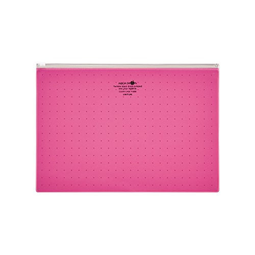 リヒトラブ アクアドロップス クリヤーケース A4 赤 F5303-3（10セット）