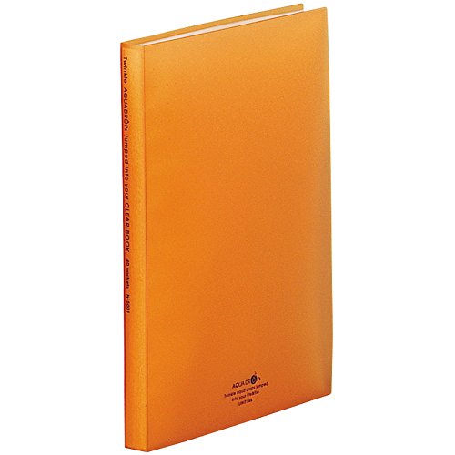 リヒトラブ クリヤーブック アクアドロップス N5001-4 橙（10セット）