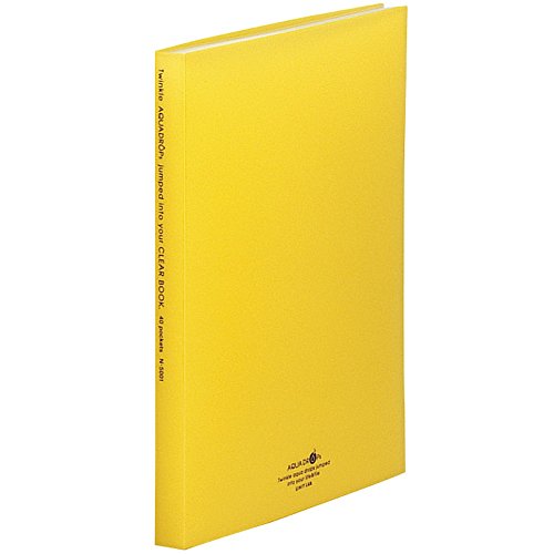 リヒトラブ クリヤーブック アクアドロップス N5001-5 黄（10セット）