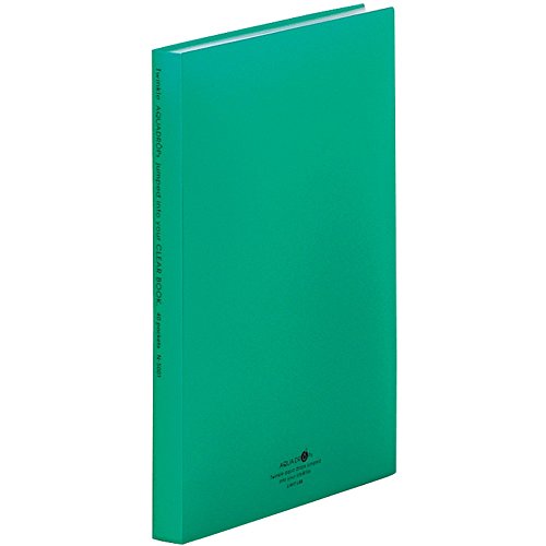 リヒトラブ クリヤーブック アクアドロップス N5001-7 A4 緑（10セット）