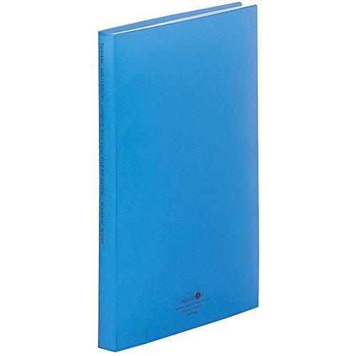 リヒトラブ クリヤーブック アクアドロップス N5001-8 A4 青（10セット）
