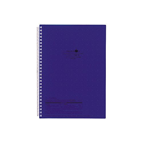 リヒトラブ アクアドロップス ツイストリングノート セミB5 29穴 藍 N1608-11（10セット）