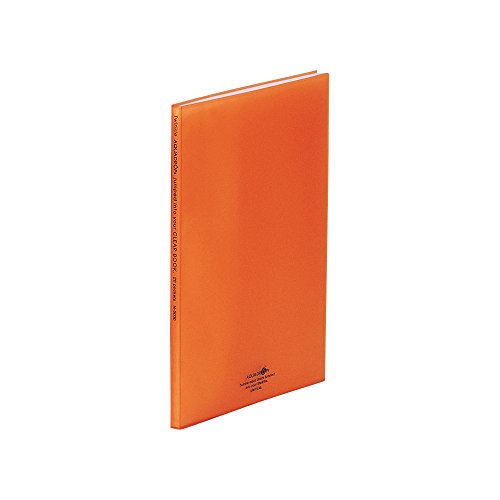 リヒトラブ アクアドロップス クリヤーブック A4 20P 橙 N5000-4（10セット）