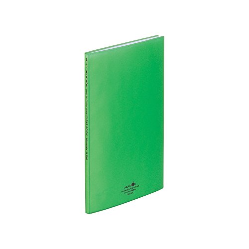 リヒトラブ アクアドロップス クリヤーブック A4 20P 黄緑 N5000-6（10セット）