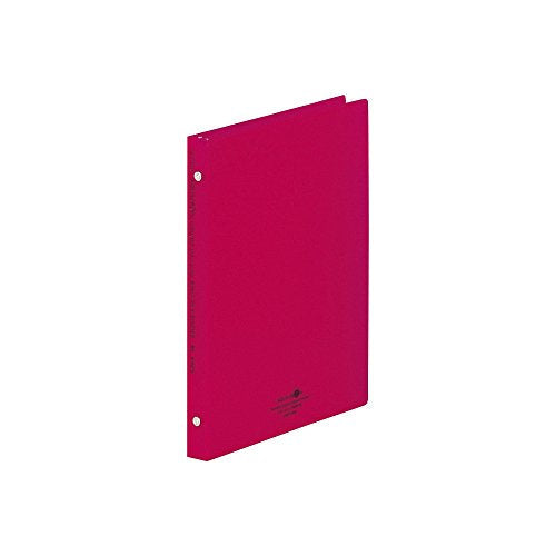 リヒトラブ アクアドロップス リングレックスバインダー B5 26穴 赤 N5025-3（10セット）