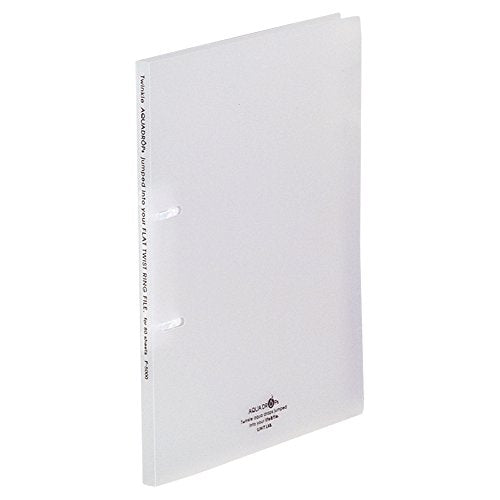 リヒトラブ フラット ツイストリングファイル A4 2穴 乳白 F5000-1（10セット）