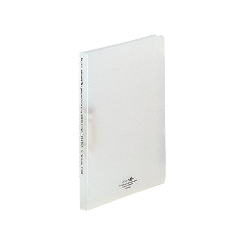 リヒトラブ アクアドロップス スーパーパンチレスファイル A4 乳白 F5030-1（10セット）