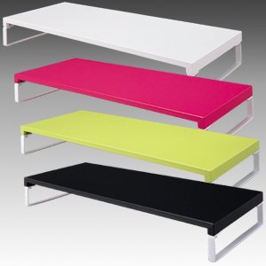 Lihitlab ขาตั้งโต๊ะ TFFA A7332-0 สีขาว (10 ชุด)