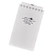 リヒトラブ ツイストリングノート メモサイズ 8穴 白 N1661-0（10セット）
