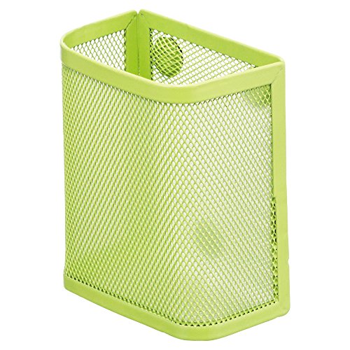 リヒトラブ マグネットポケットペンスタンド A7390-6 黄緑（10セット）