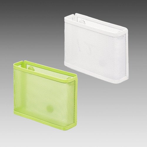 リヒトラブ マグネットポケット メモ ハガキ A7391-0 白（10セット）