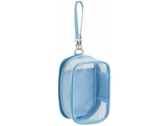 リヒト デコレーシヨンボツクスポーチブルー A3306-14 4903419848699