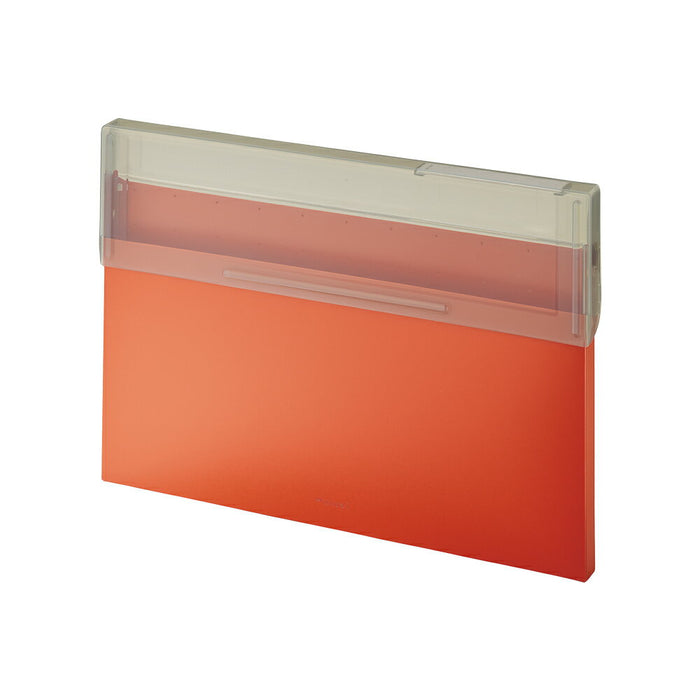 リヒトＤＭＣ コングレスケースＡ４ヨコＴオレンジ A-2071-4 4903419849184