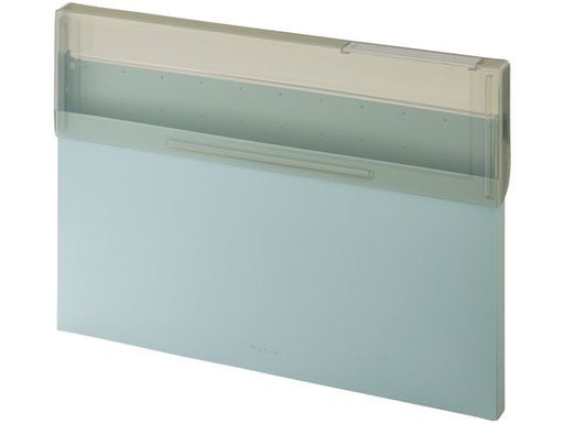 リヒトＤＭＣ コングレスケースＡ４ヨコＬブルー A-2071-14　4903419849221