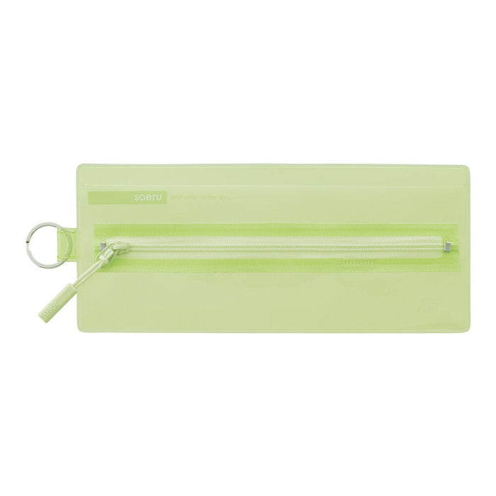 リヒト センタージツプペンケースリーフグリン A-8102-6 4903419361037（10セット）