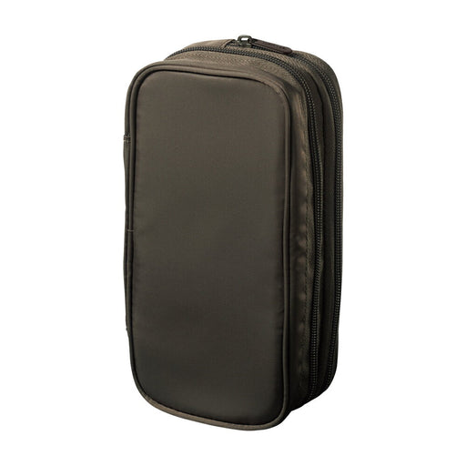 リヒトラブ スプレツドダブルペンケースブラウ A-3801-9 4903419849375