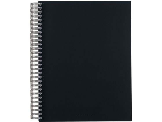 リヒト リングノートホゾンヨウノートＳＢ５ブラ N-1851-24 4903419342234（10セット）