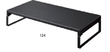 Licht desk stand <width 495mm, low type> matte black A-7343-124