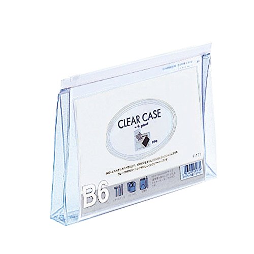 リヒトラブ クリヤーケース（ヨコ型） B6マチツキ 白 F171（10セット）