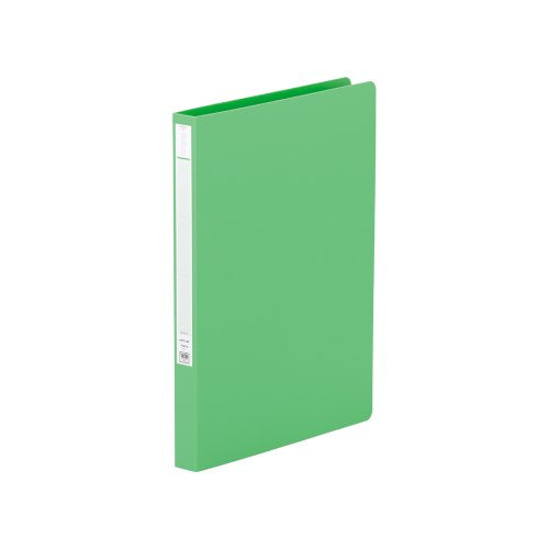 リヒトラブ パンチレスファイル F367-5 A4 黄緑（10セット）