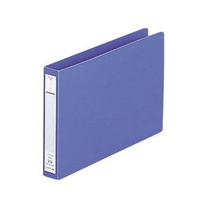 リヒトラブ パンチレスファイル B6E 藍 F373-9（10セット）