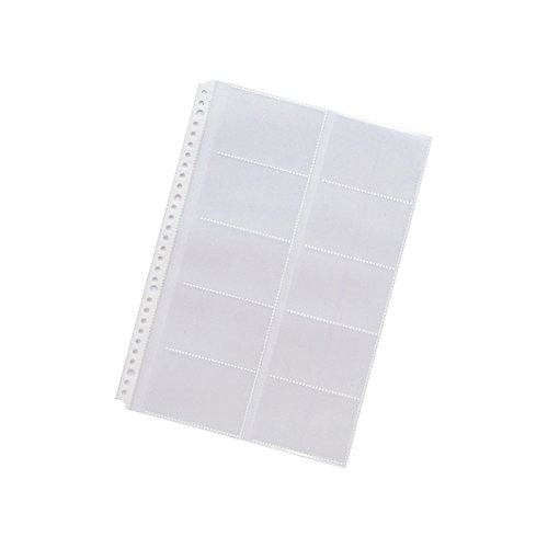 リヒトラブ リクエスト カードポケット透明 A4S 1組=20枚 G49110（10セット）