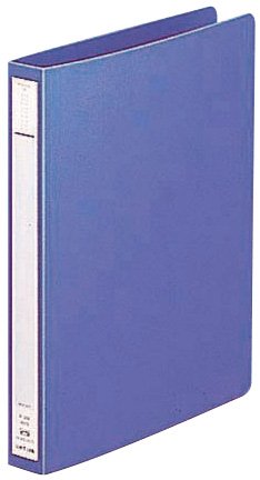 リヒトラブ パンチレスファイル A5タテ ブルー F-366（10セット）