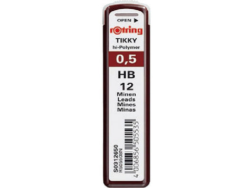 ロットリング 替芯０．５ＨＢ S0312650　4006856505535（10セット）