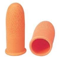 鈴木ラテックス カラー 指サック オレンジ 小 １０個入 CU-15（10セット）